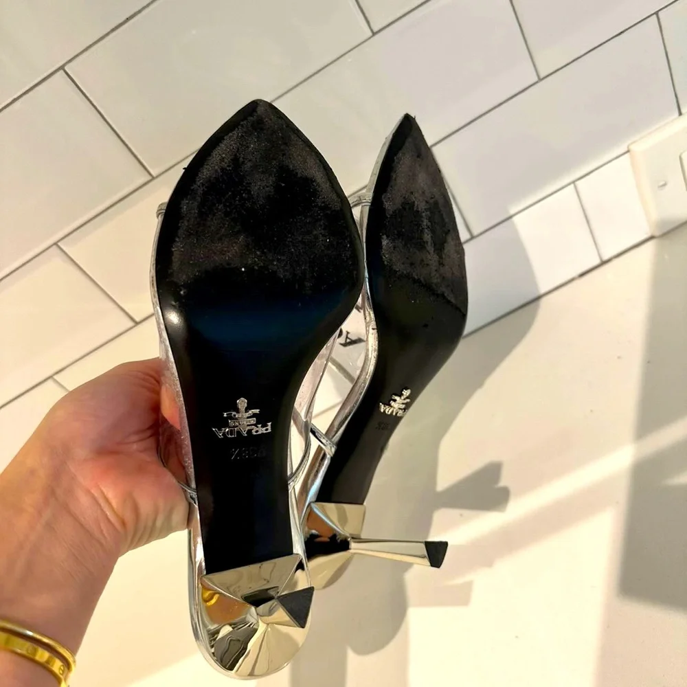 EUC PRADA PLEX SANDALS - Picture 3 of 4